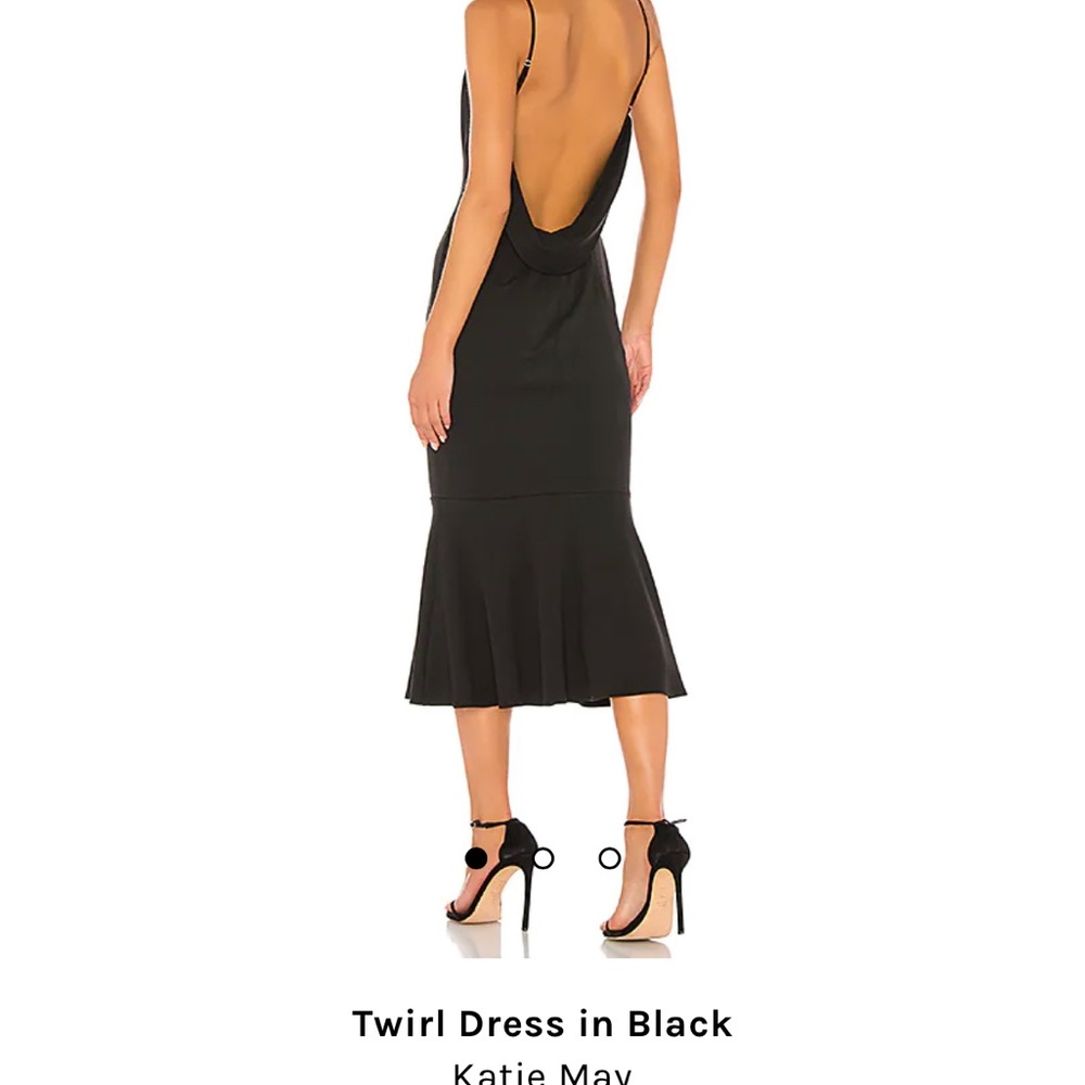 Katie May Black Midi Dress